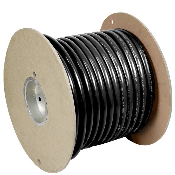 Pacer Black 6 AWG Battery Cable, 100'